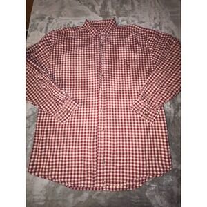 Coliseum Rugged Western Button‎ Down Shirt Size Large Plaid